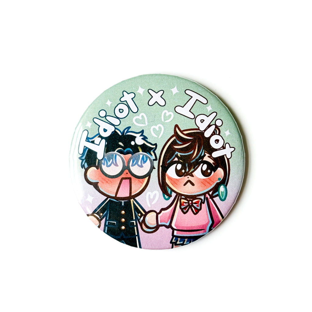 Okarun x Momo Button