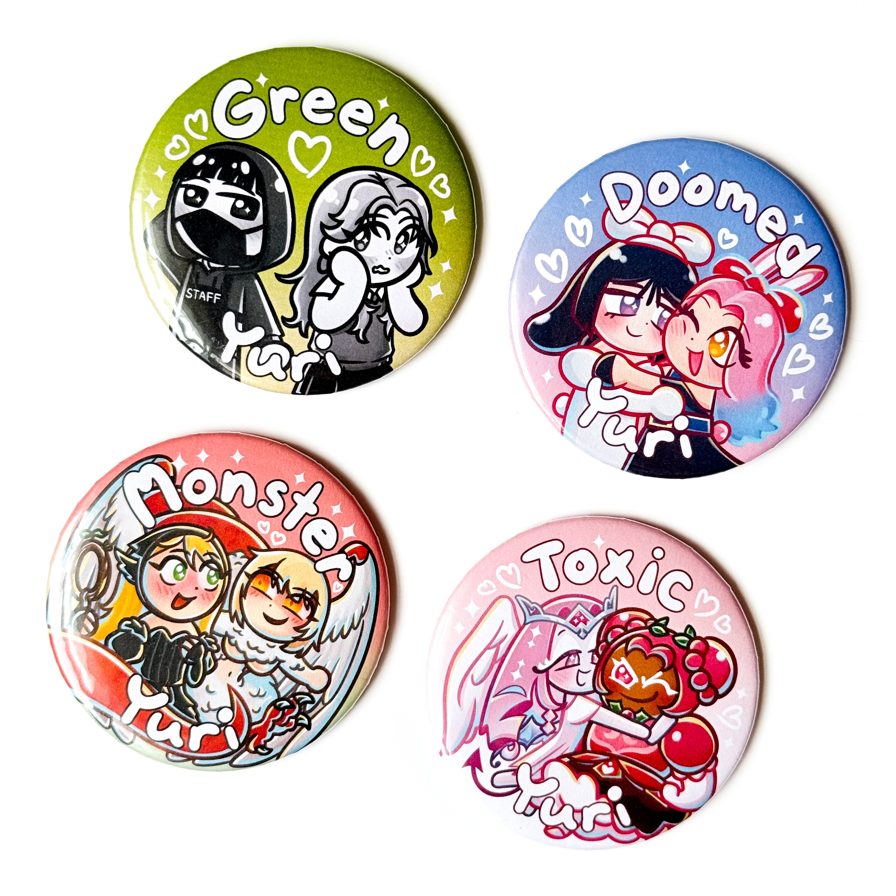 Falin x Marcille Button