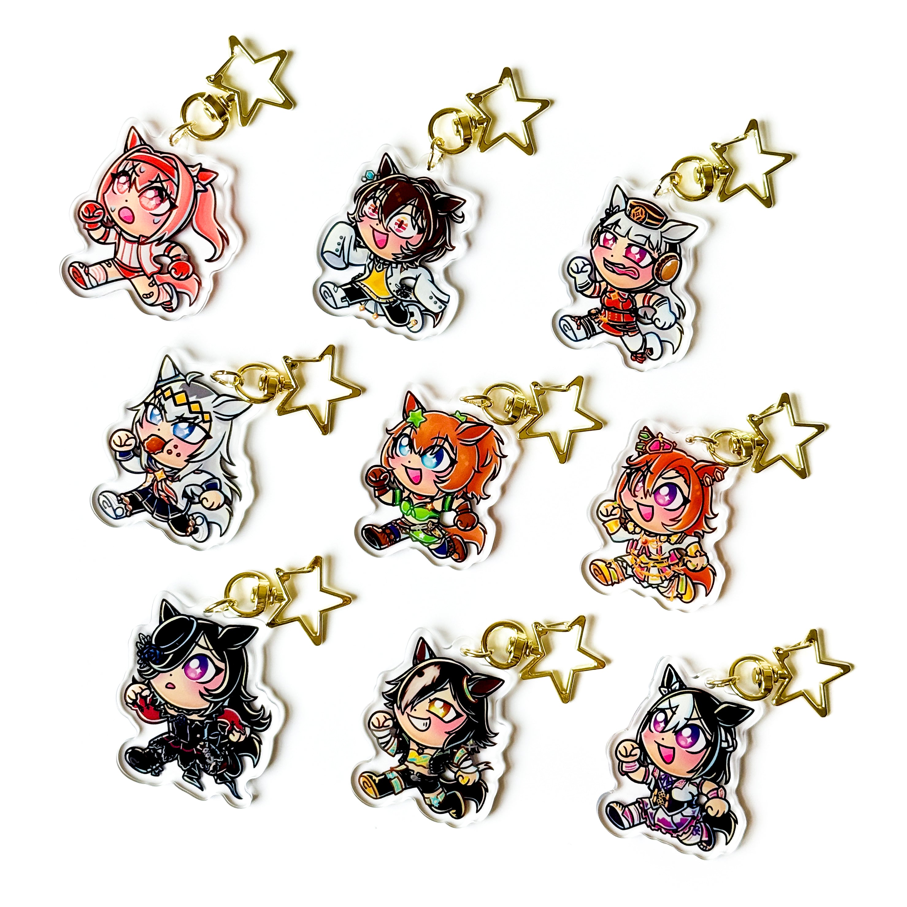 Umamusume Acrylic Charms
