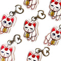Lucky Cat Acrylic Charm