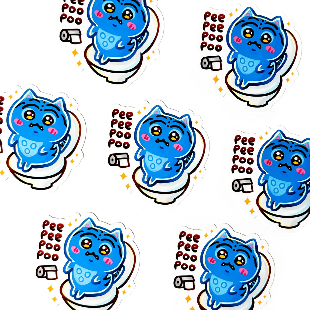 Derpy Pee Pee Poo Poo Sticker