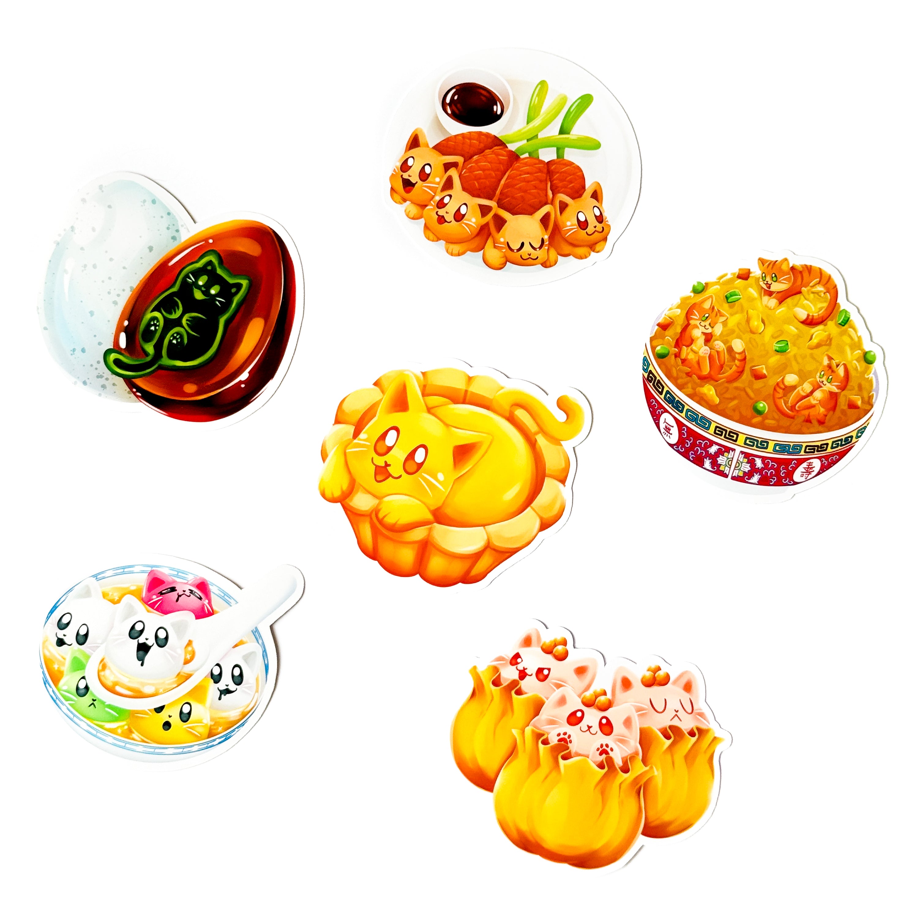 Chinese Food Stickers