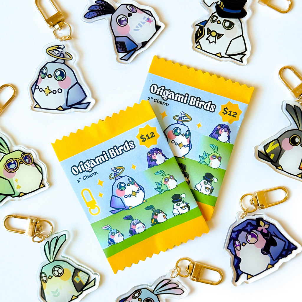 Origami Bird Blind Bag