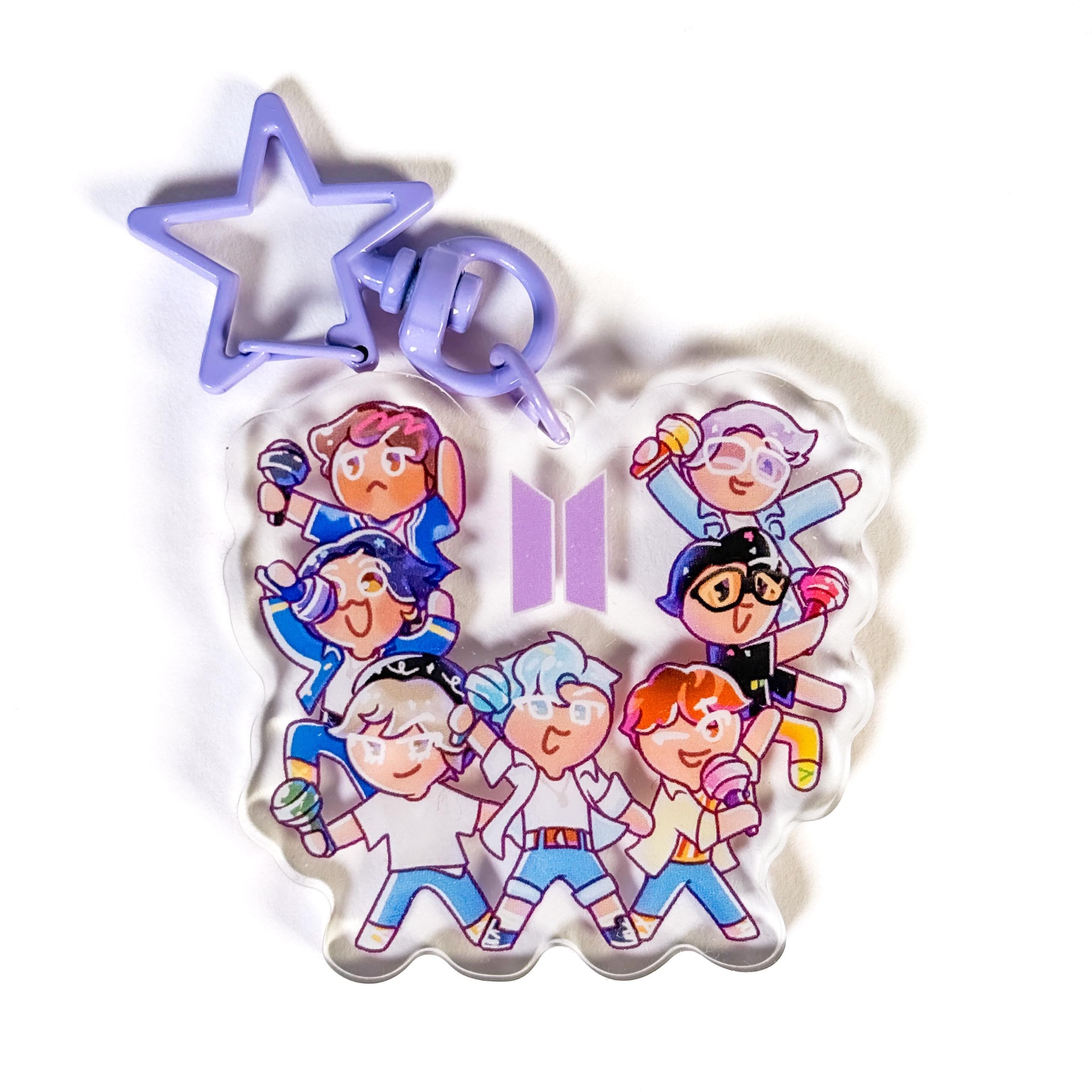 Cookie Run BTS Acrylic Charm
