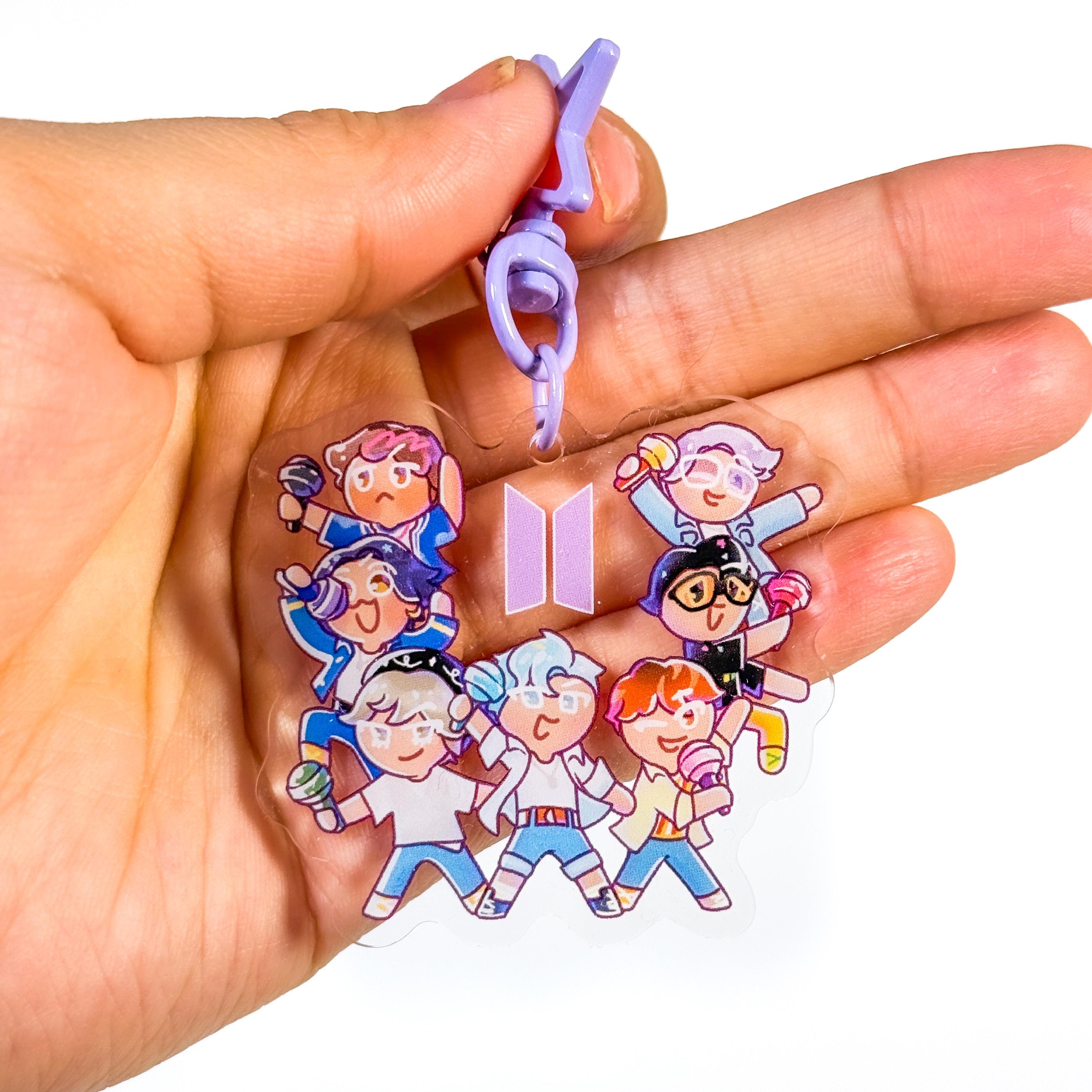 Cookie Run BTS Acrylic Charm