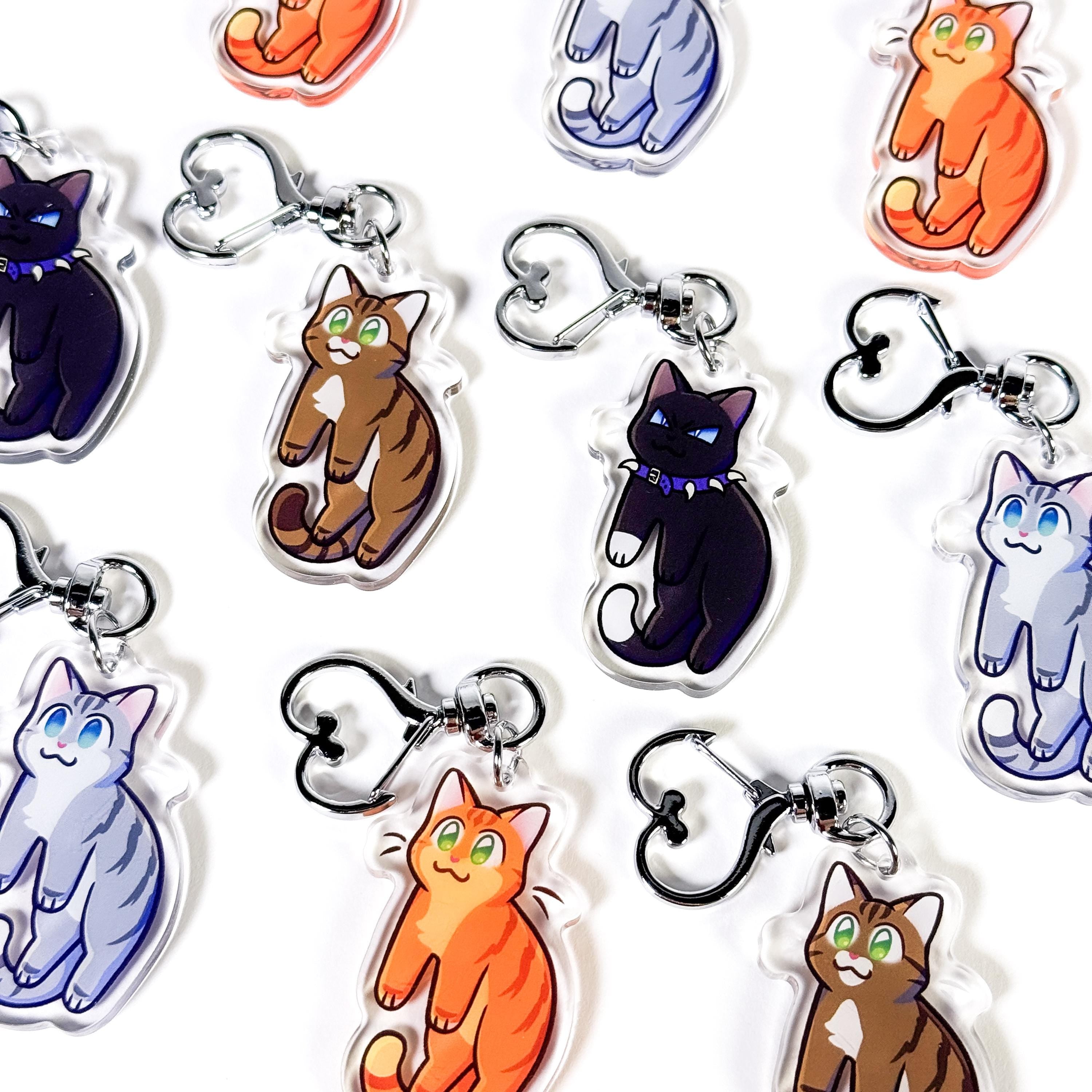 Warrior Cats Acrylic Charm