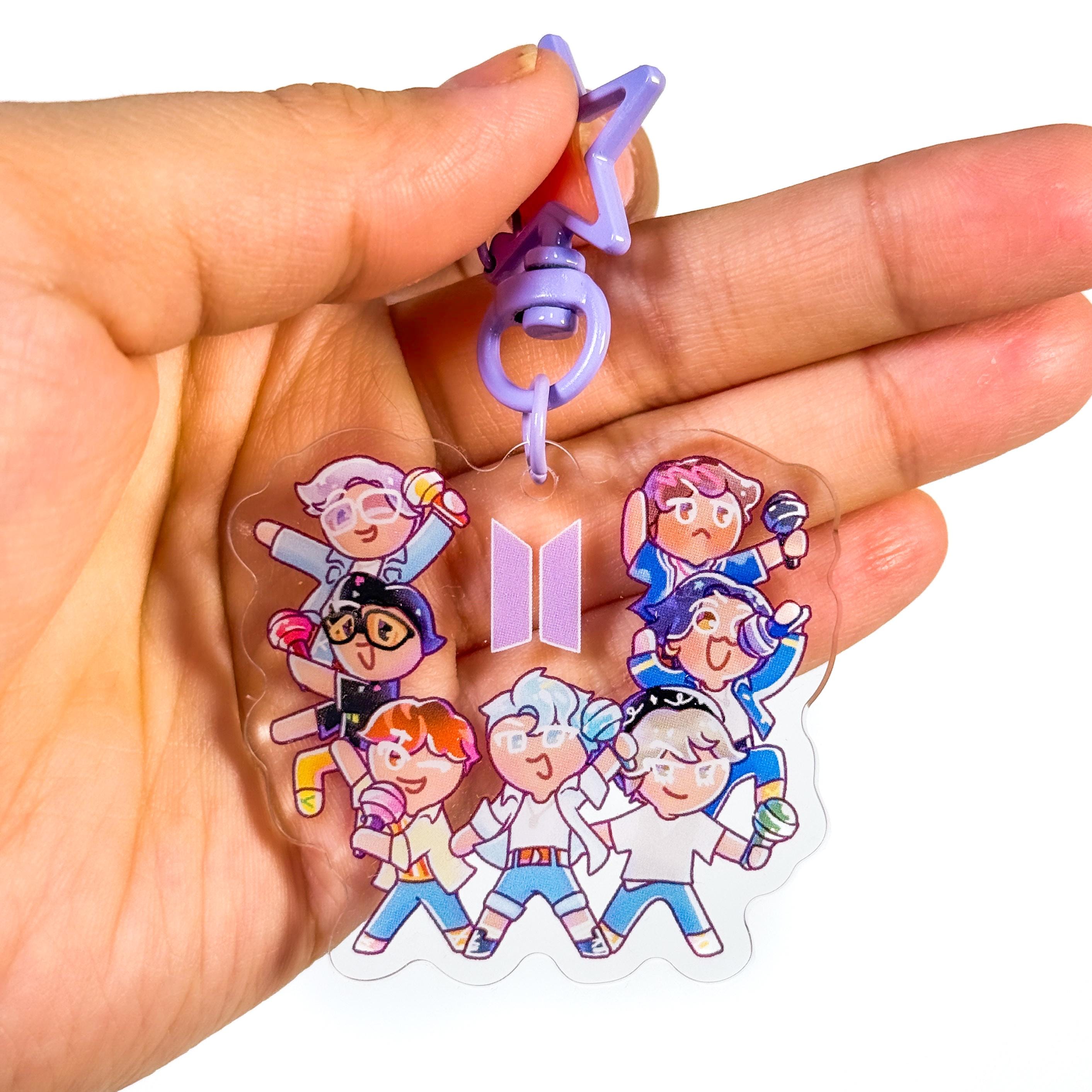 Cookie Run BTS Acrylic Charm