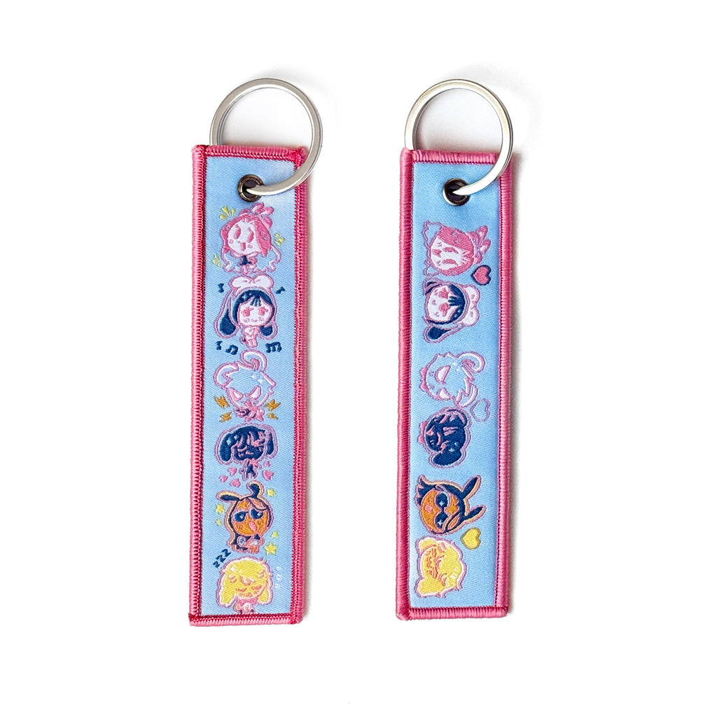 Embroidered Keyrings