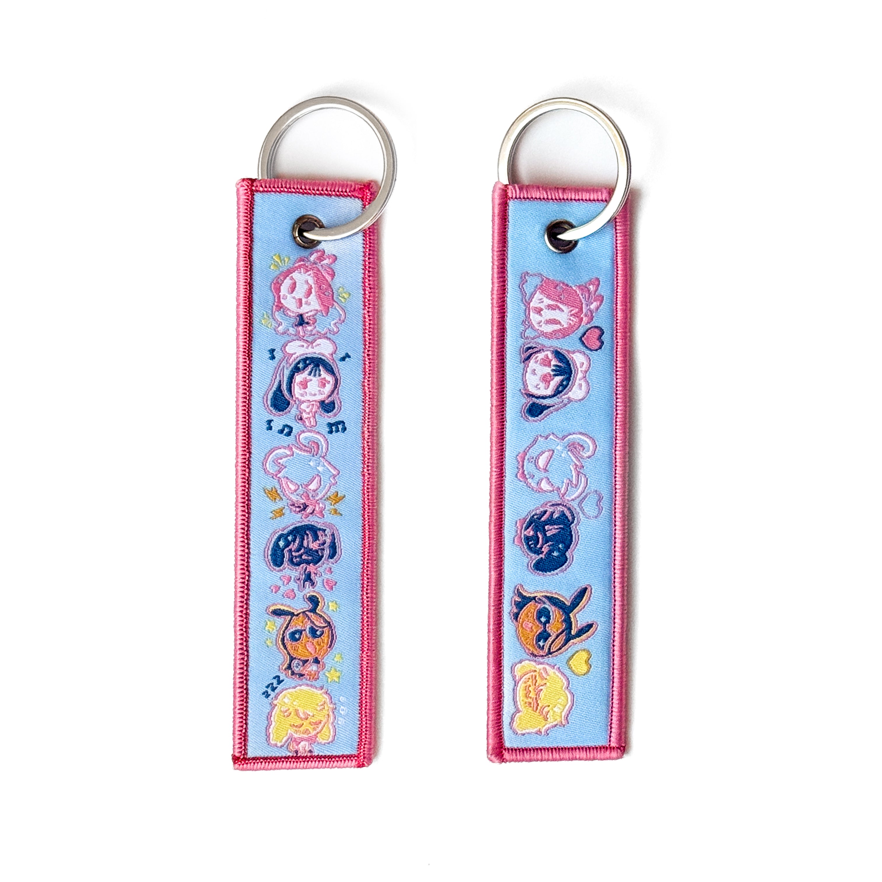 Embroidered Keyrings