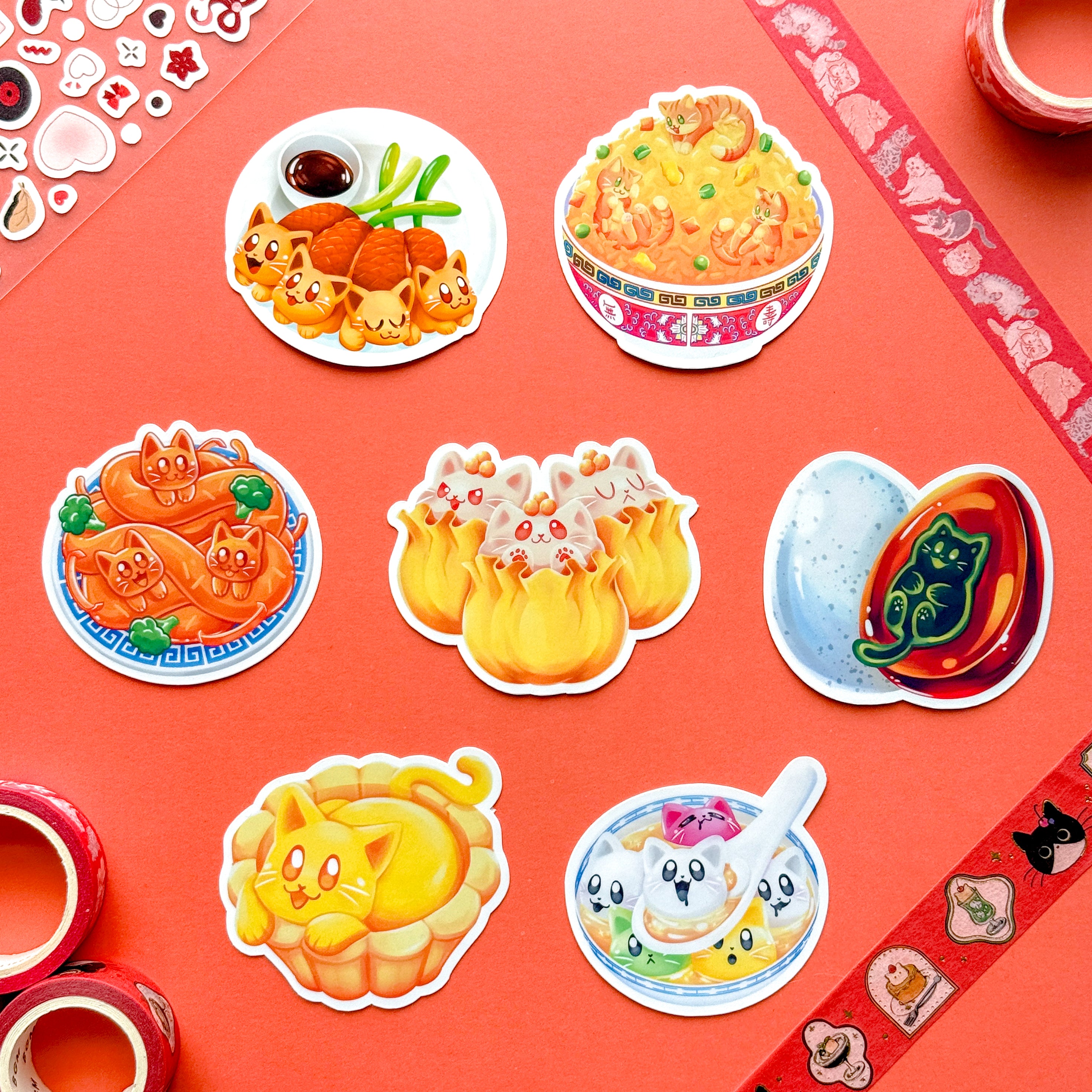 Chinese Food Stickers