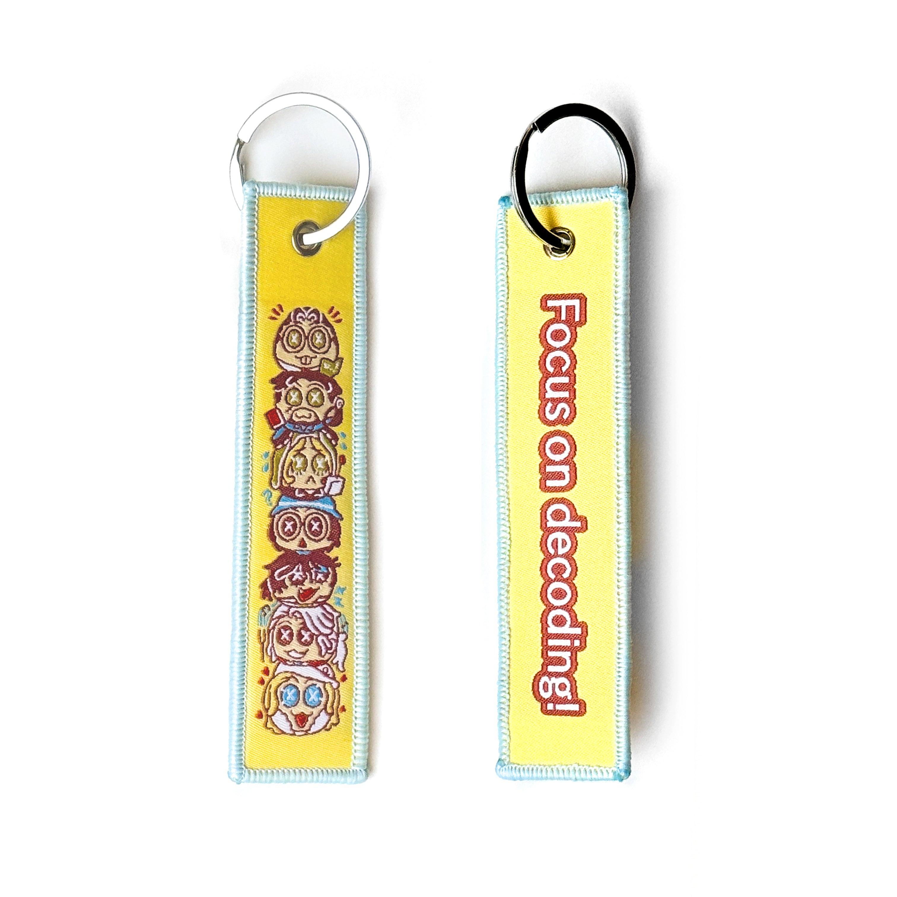 Embroidered Keyrings