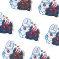 Wangxian Bunnies Sticker