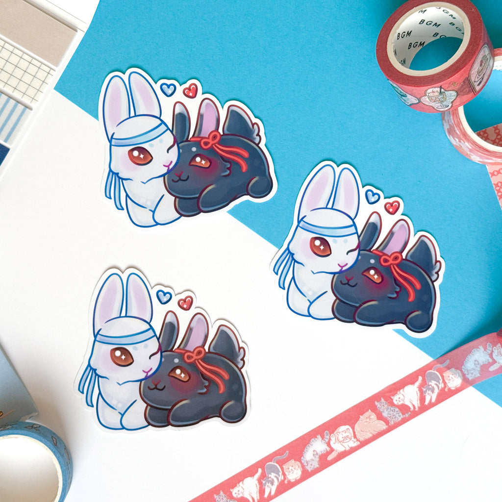 Wangxian Bunnies Sticker