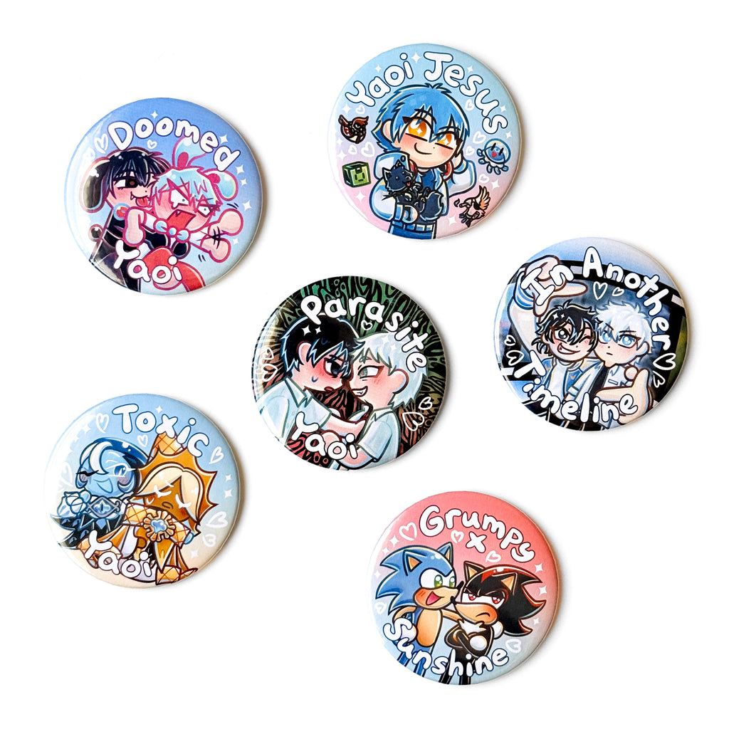 Couple Trope Buttons