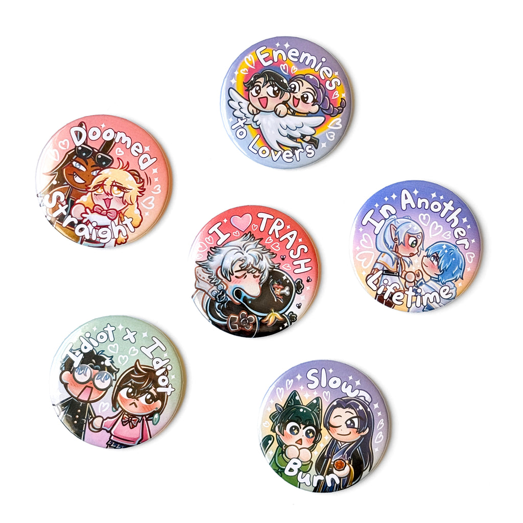 Couple Trope Buttons