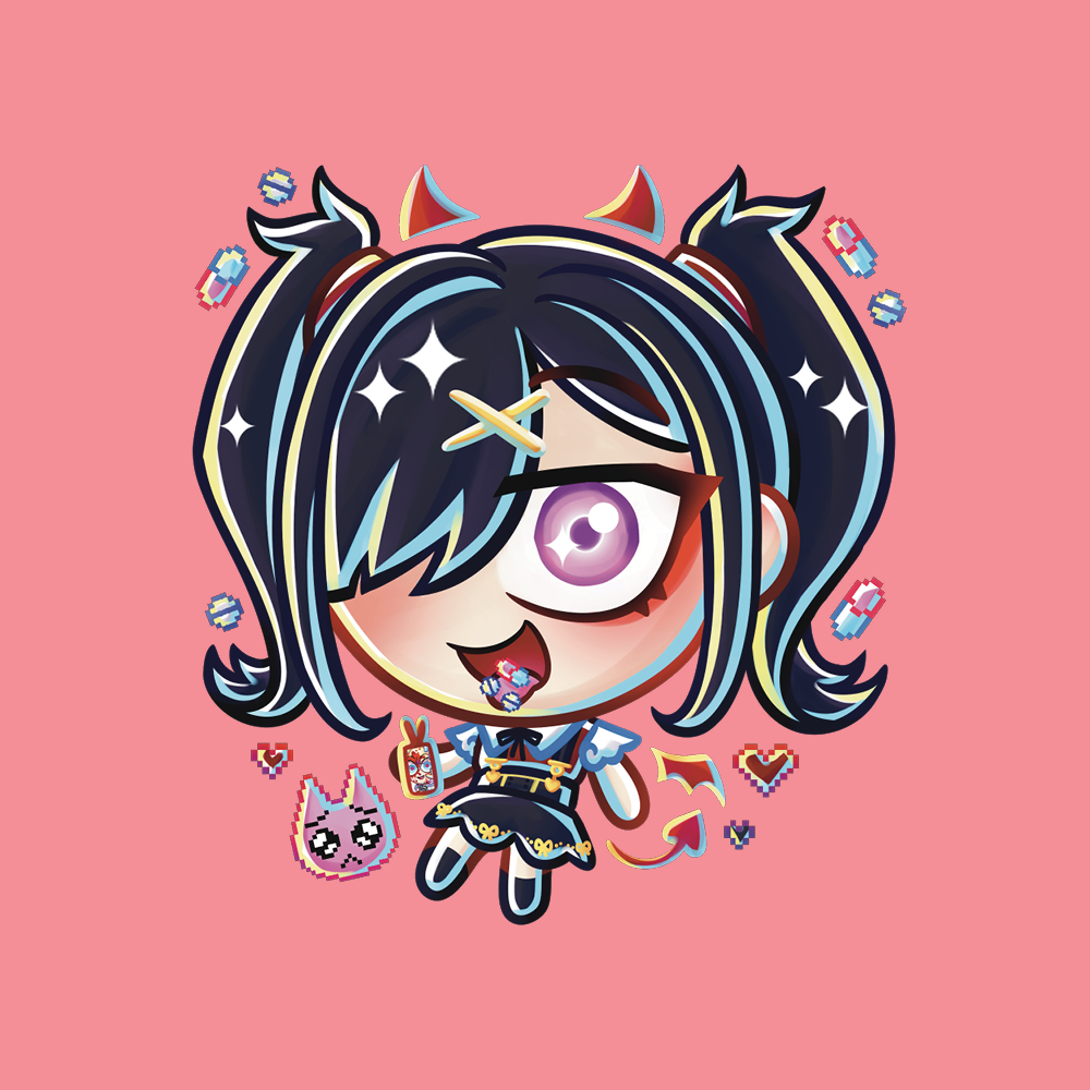 Needy Streamer Overload Charms (Pre-Order)