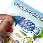 Wii Fishing Sticker Sheet