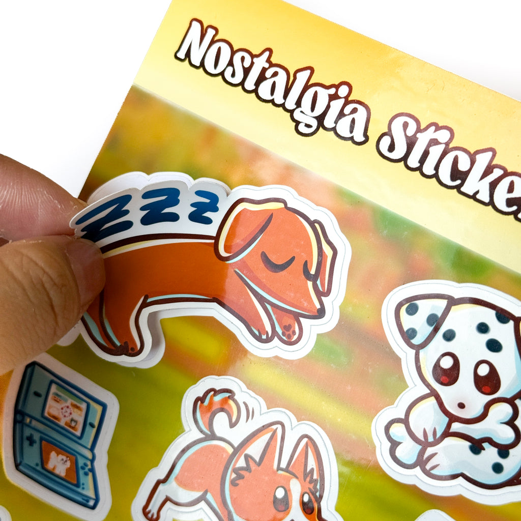 Nintendogs Sticker Sheet