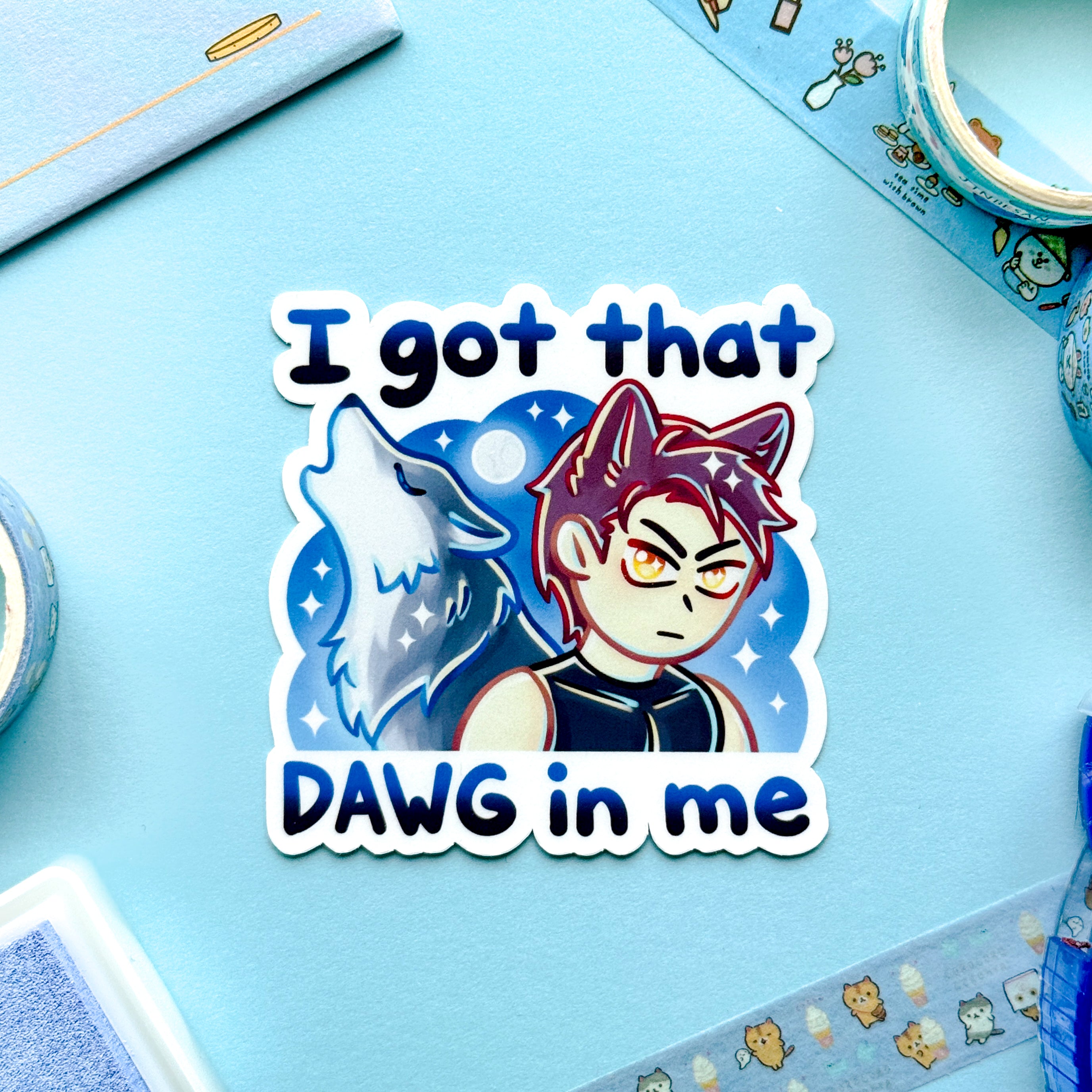 Valko I got that DAWG in me Sticker