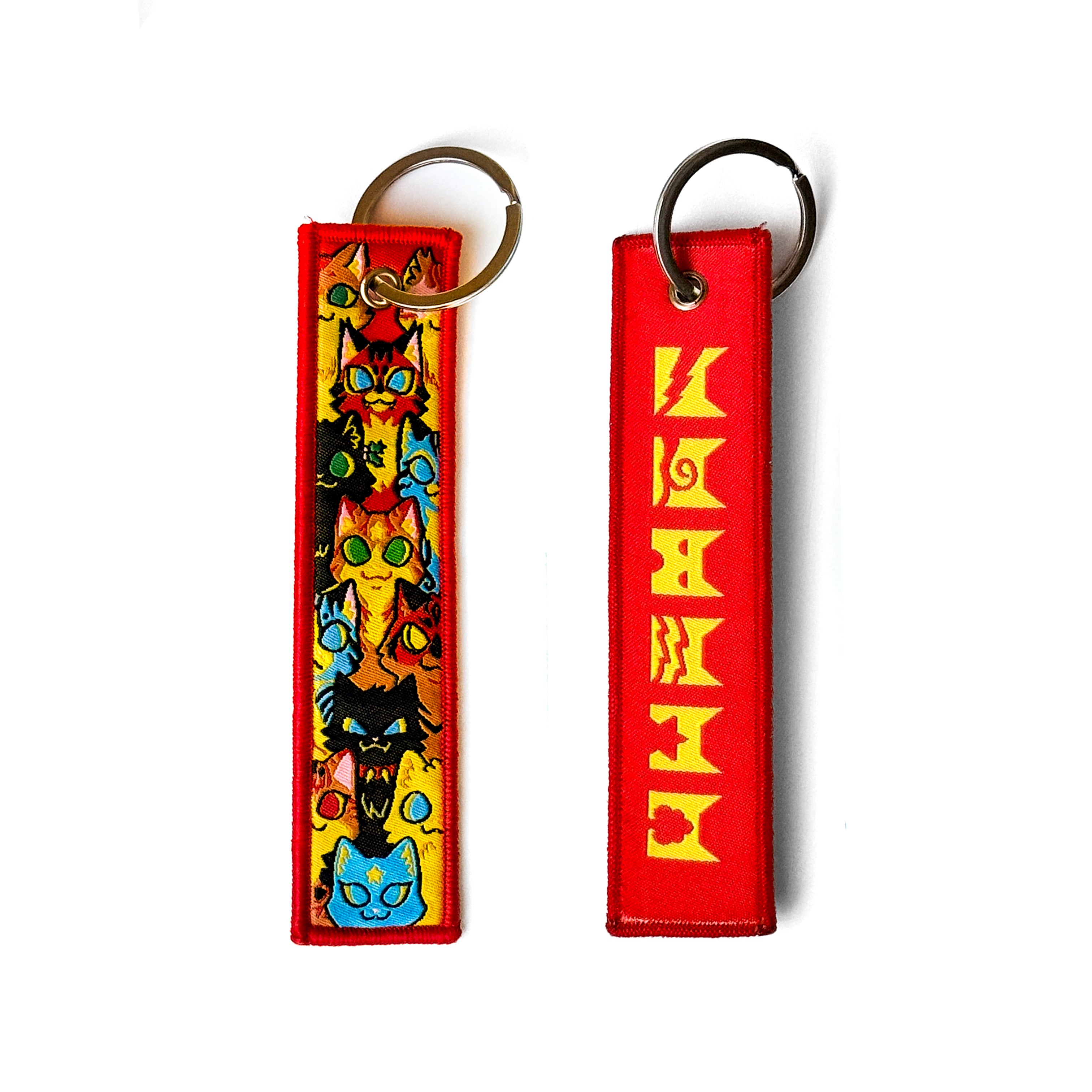 Embroidered Keyrings