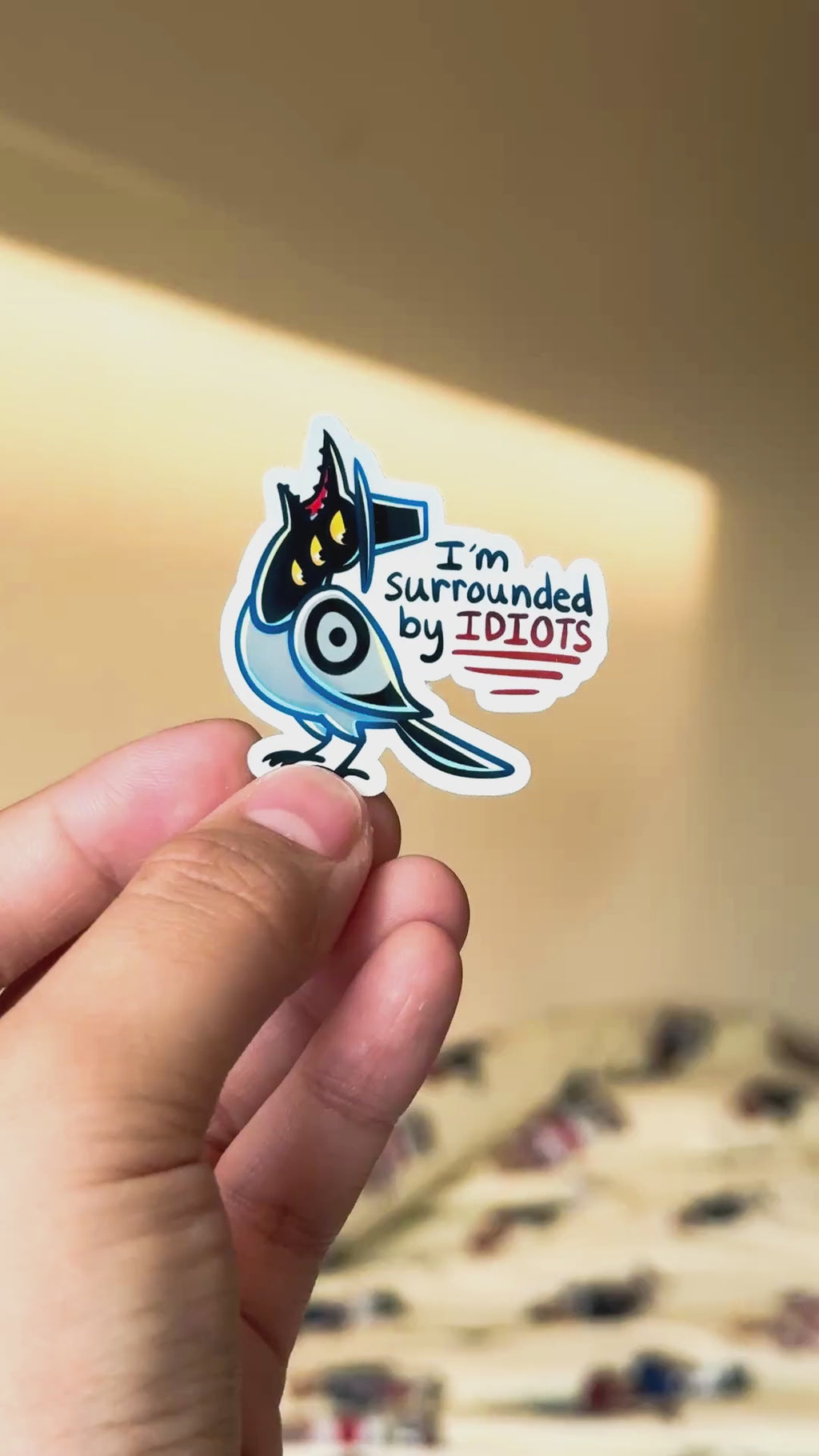 Sussy Magpie Sticker